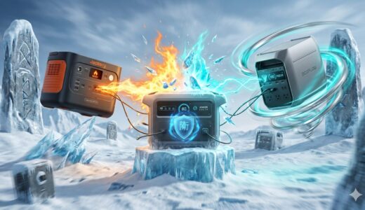 まとめて比較！「Anker Solix C1000 Gen 2」「Jackery 1000 New」「Ecoflow DELTA 3 Plus」の特徴・性能・違い｜1000Whクラスの大容量ポータブル電源